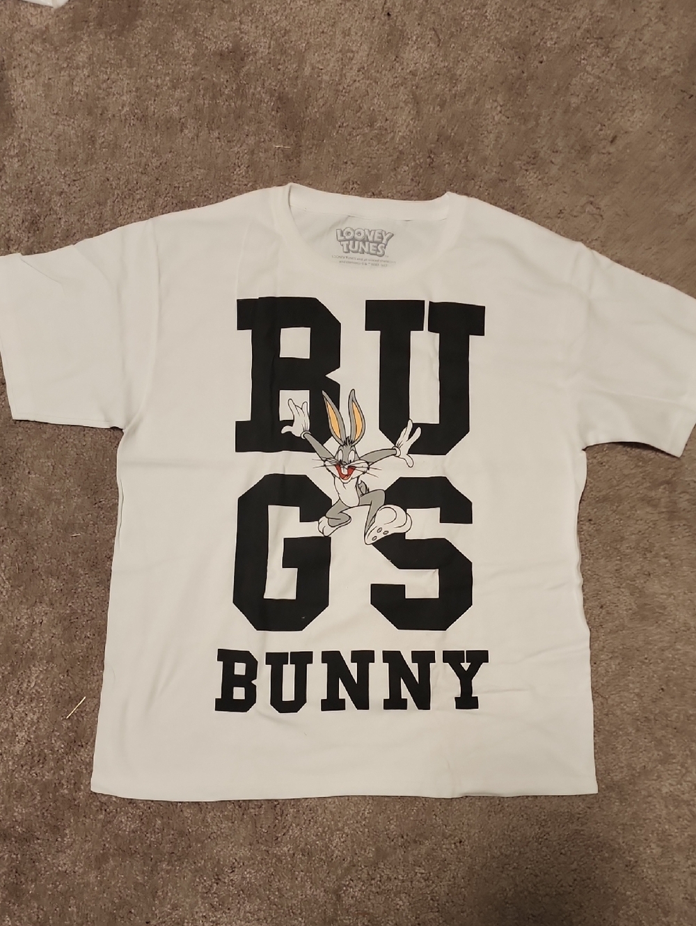 Warner Bros. White Bugs Bunny Graphic Tee